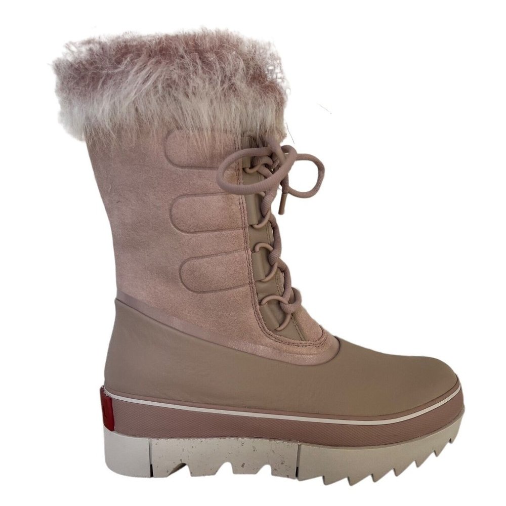 Sorel Boots Joan Of Arctic Next Faux Fur Waterproof Mauve Pink - Picture 4 of 12